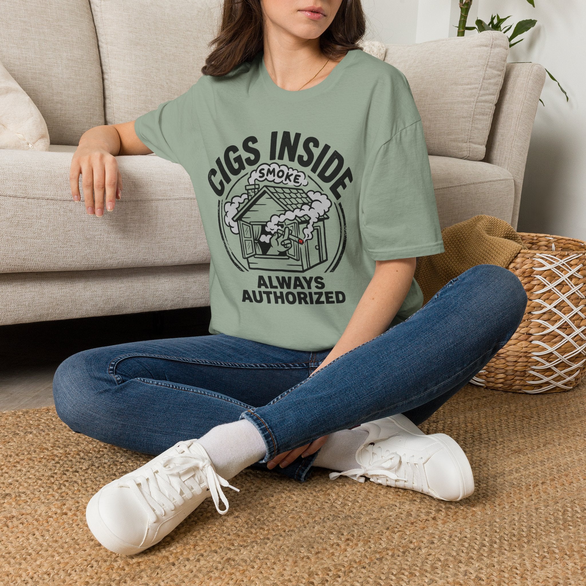 Cigs Inside Always T-Shirt