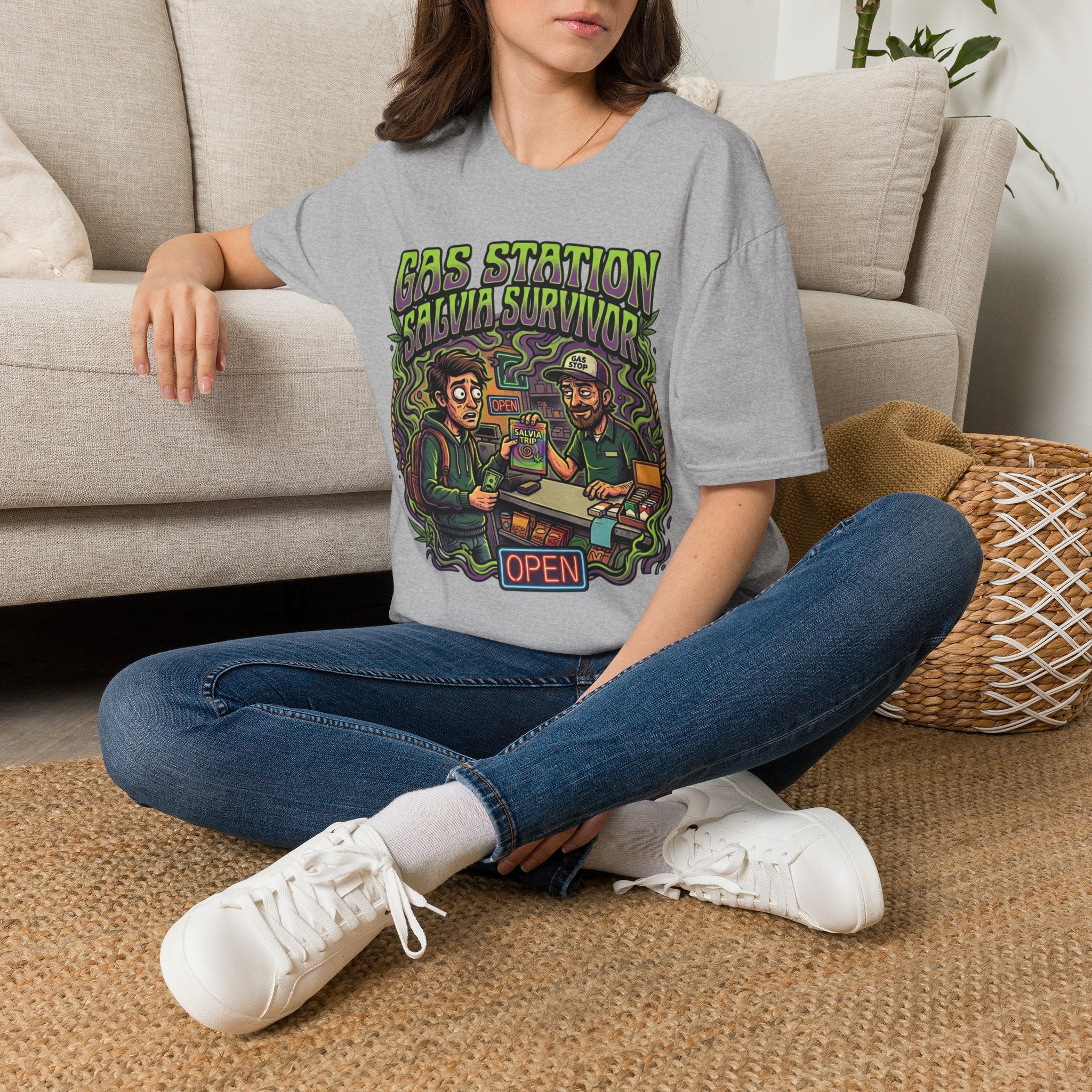 Gas Station Salvia T-Shirt