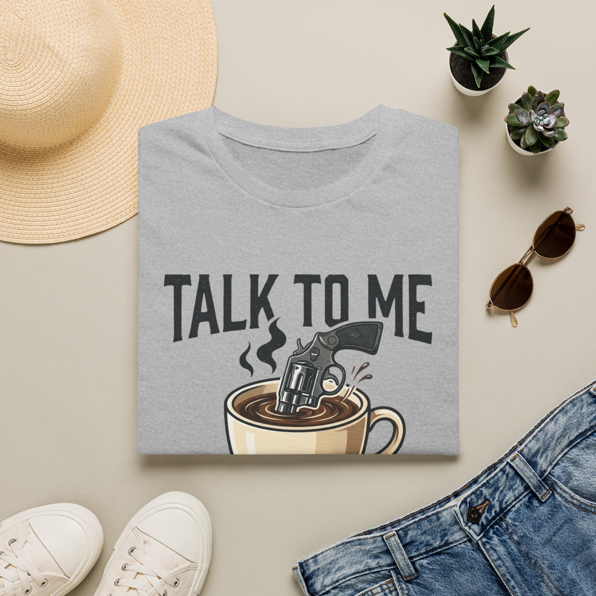 After My Coffee Gun T-Shirt