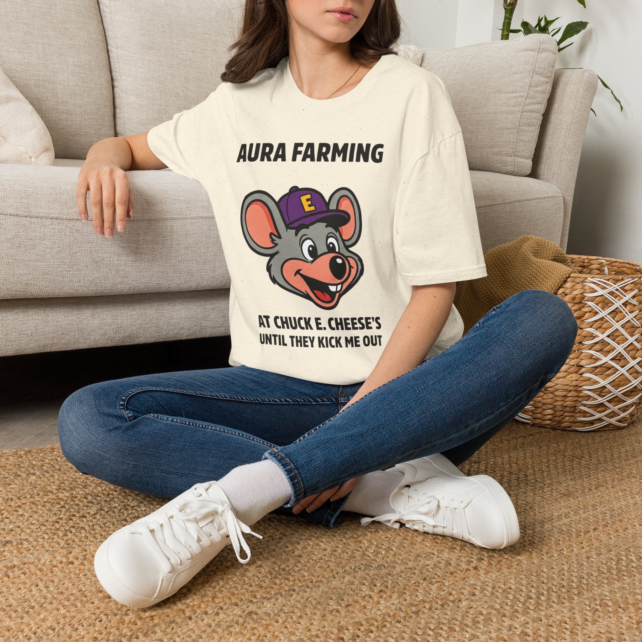 Aura Chuck E Cheese T-Shirt
