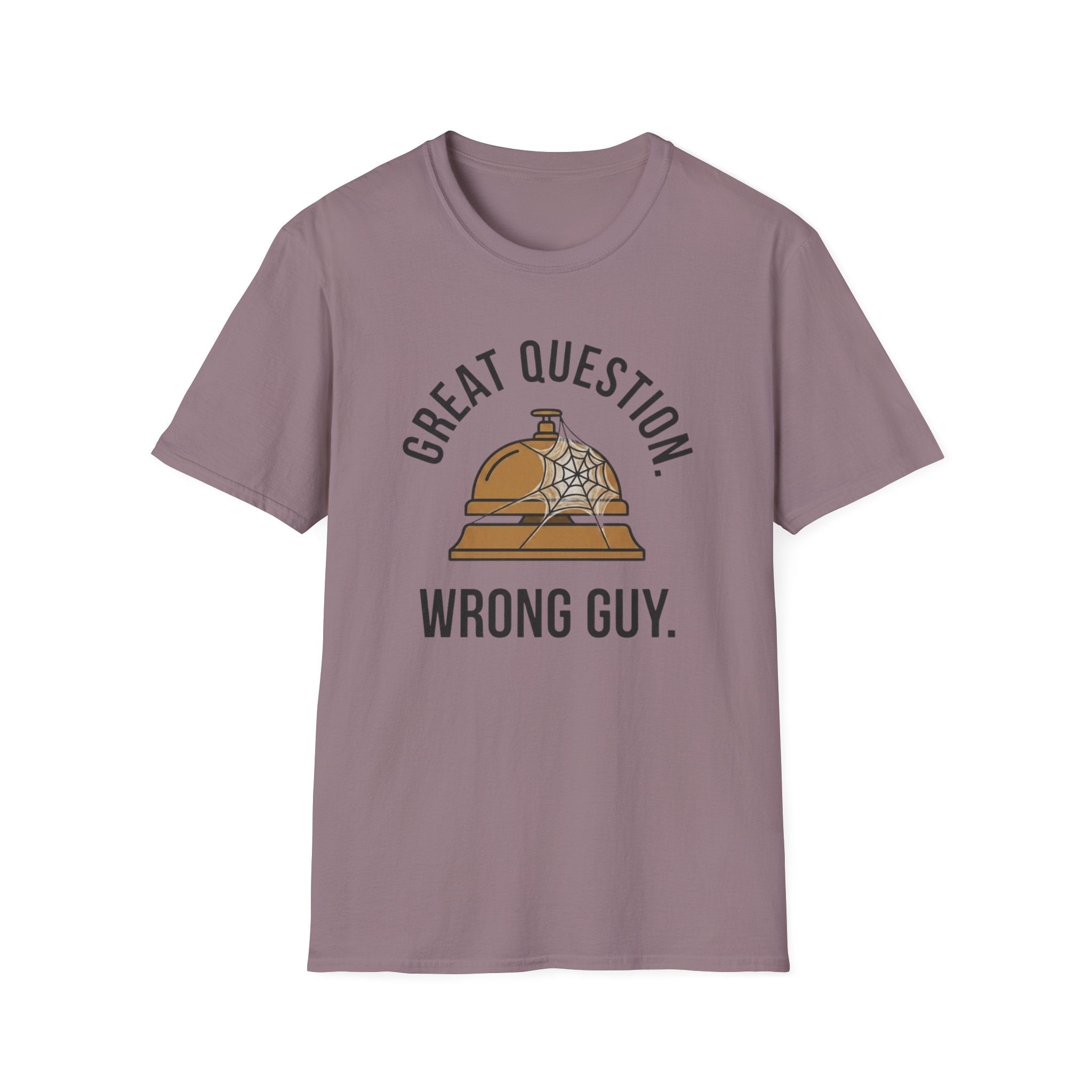 Great Question, Wrong Guy Bell T-Shirt