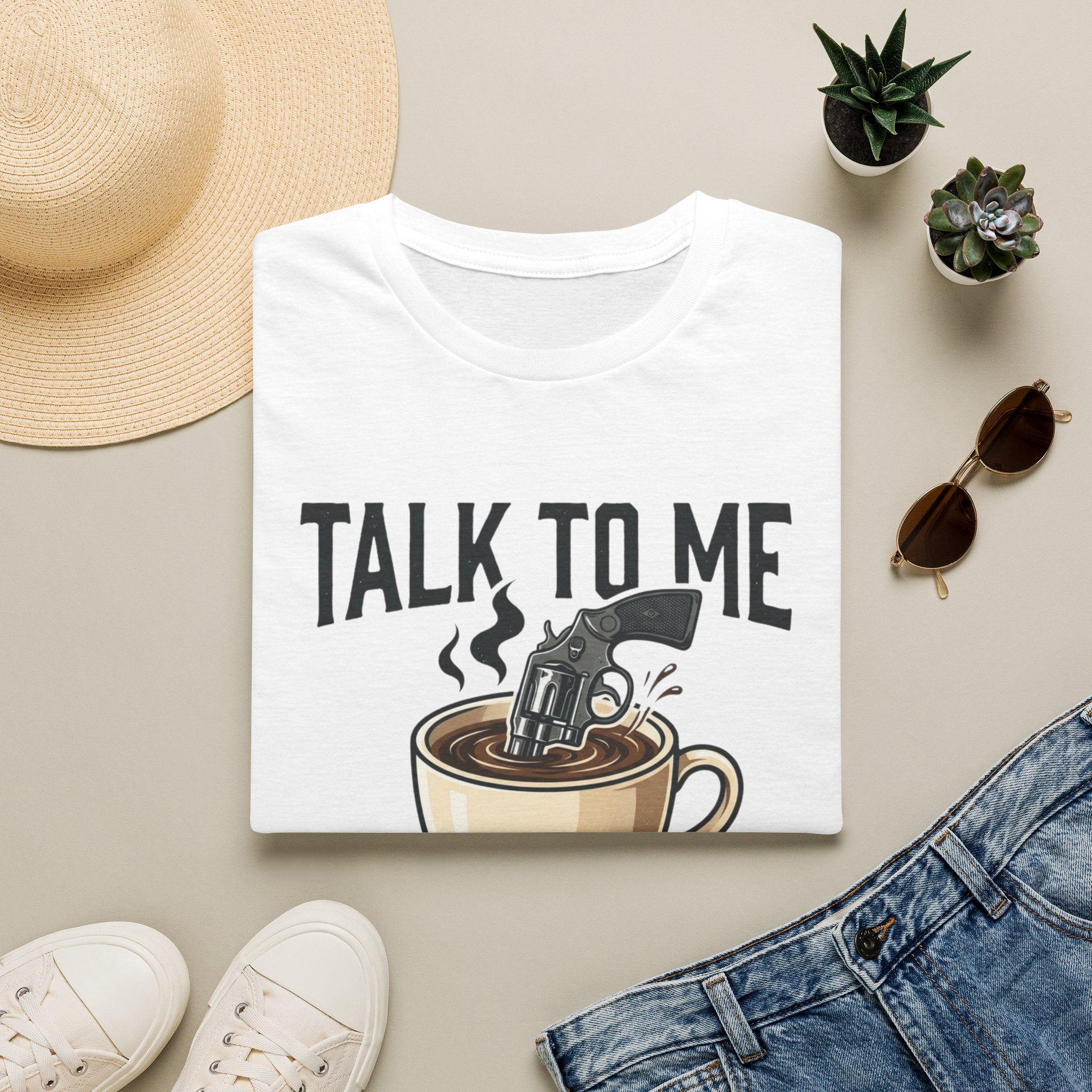 After My Coffee Gun T-Shirt