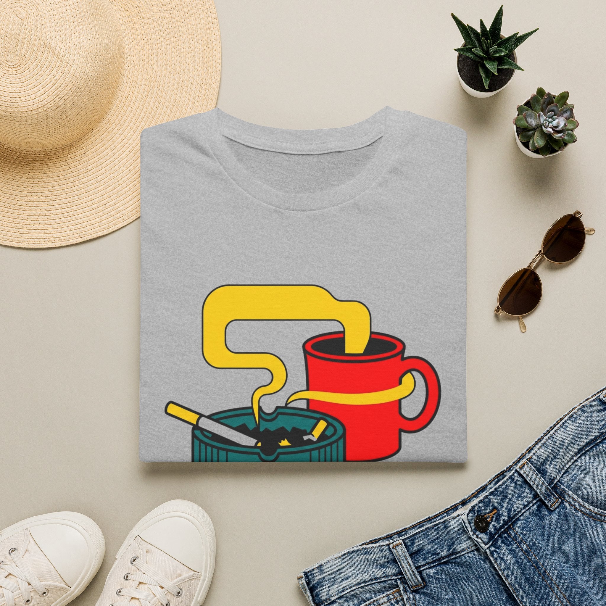 Cigs Inside Coffee T-Shirt