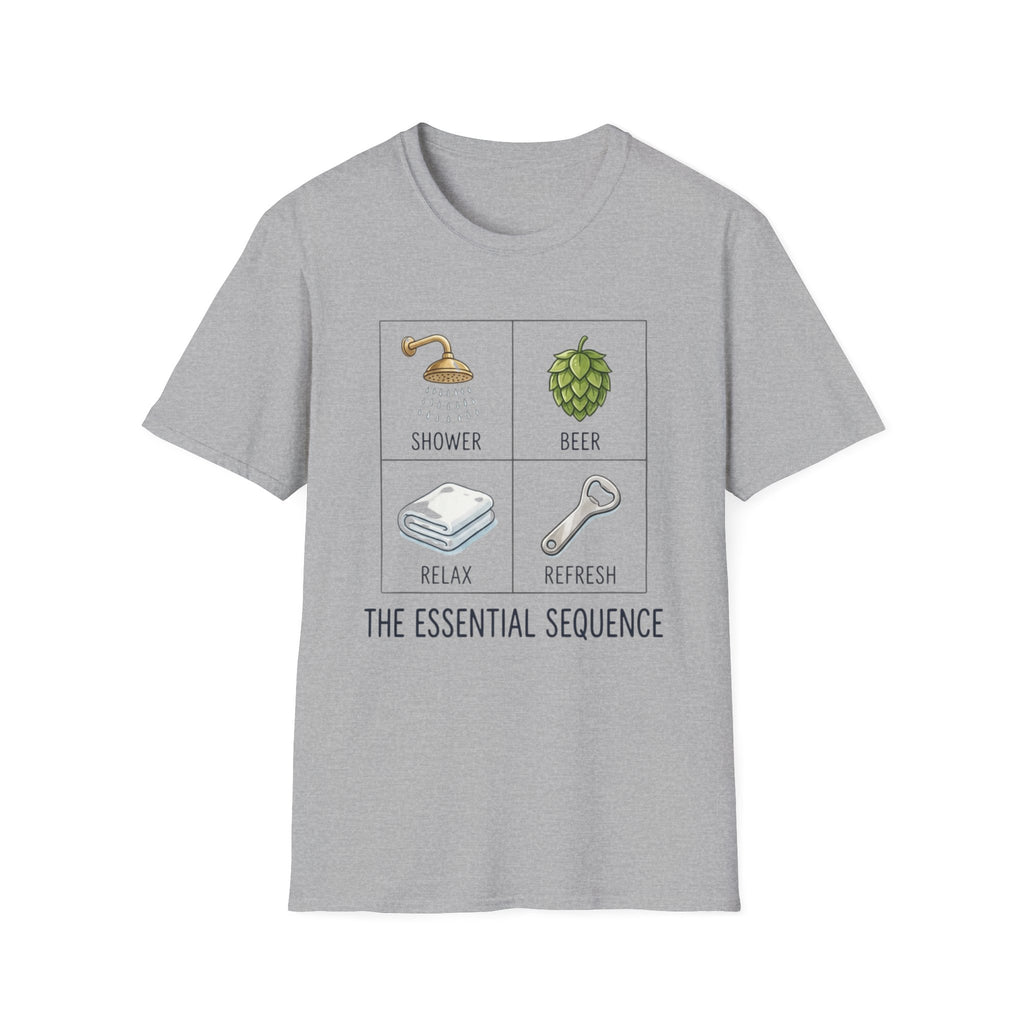 Essential Sequence Shower Beer T-Shirt