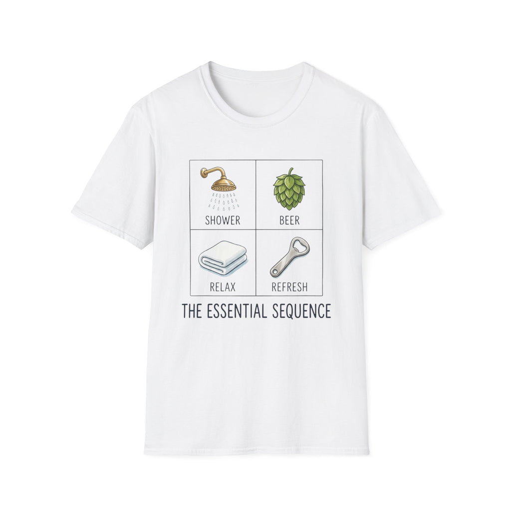 Essential Sequence Shower Beer T-Shirt