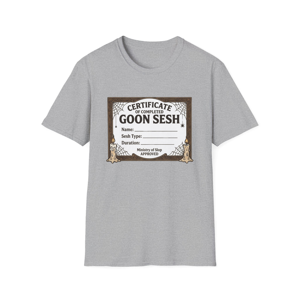 Goon Sesh Certificate T-Shirt