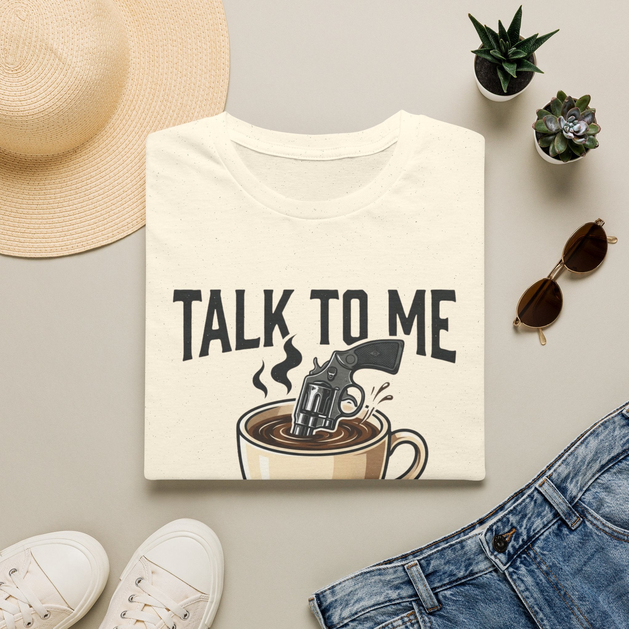 After My Coffee Gun T-Shirt