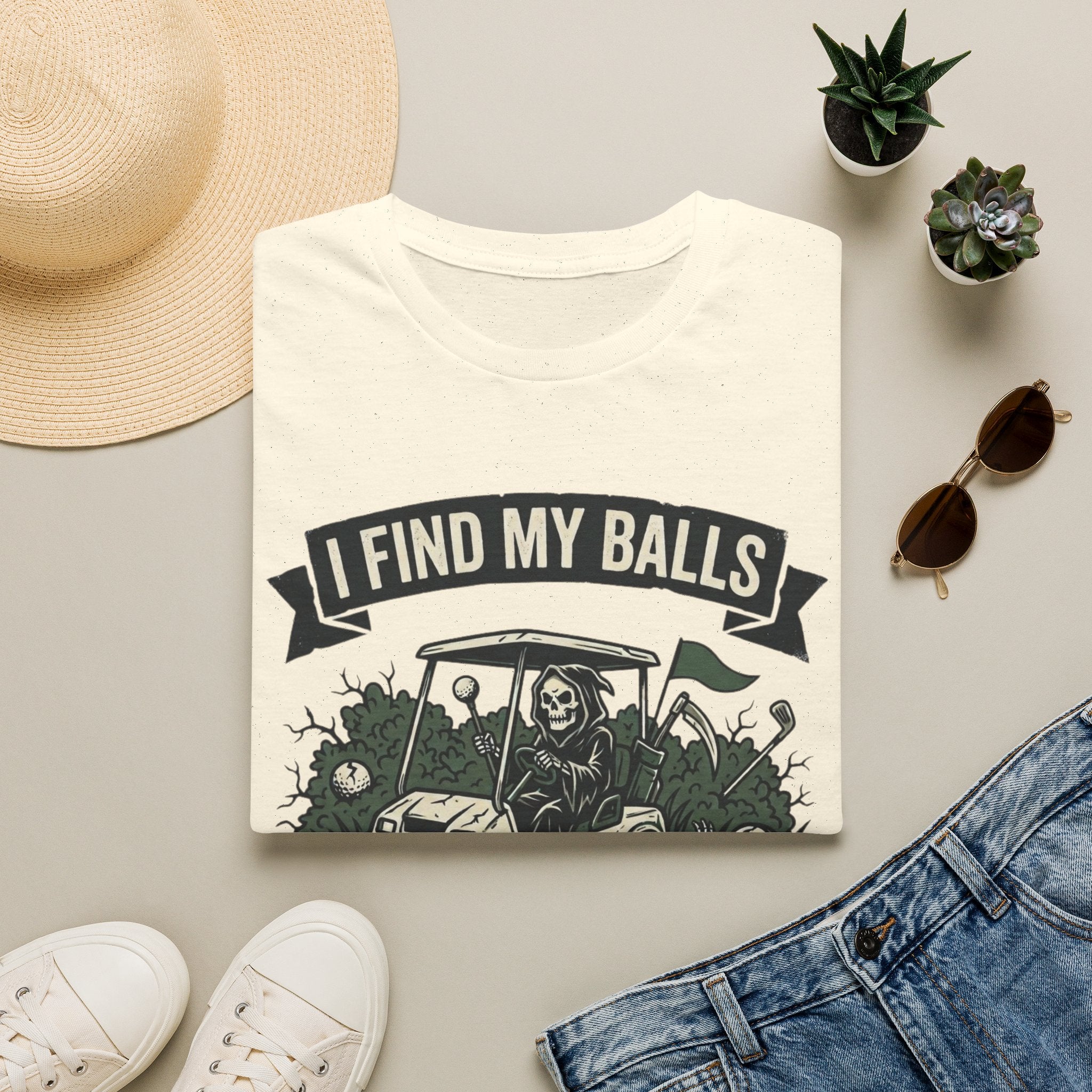 Find My Balls Rough T-Shirt