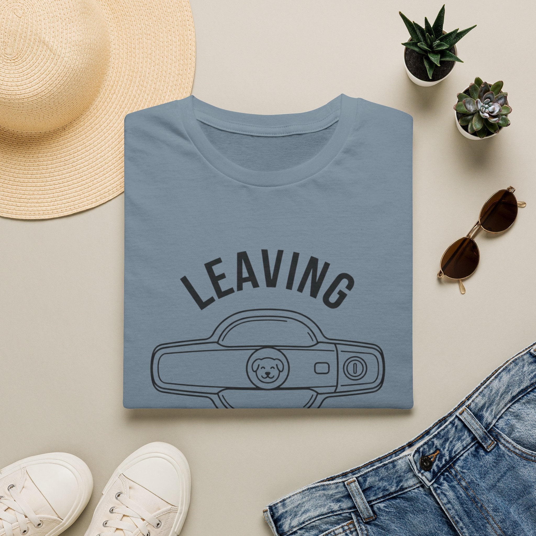 Dog Leaving T-Shirt
