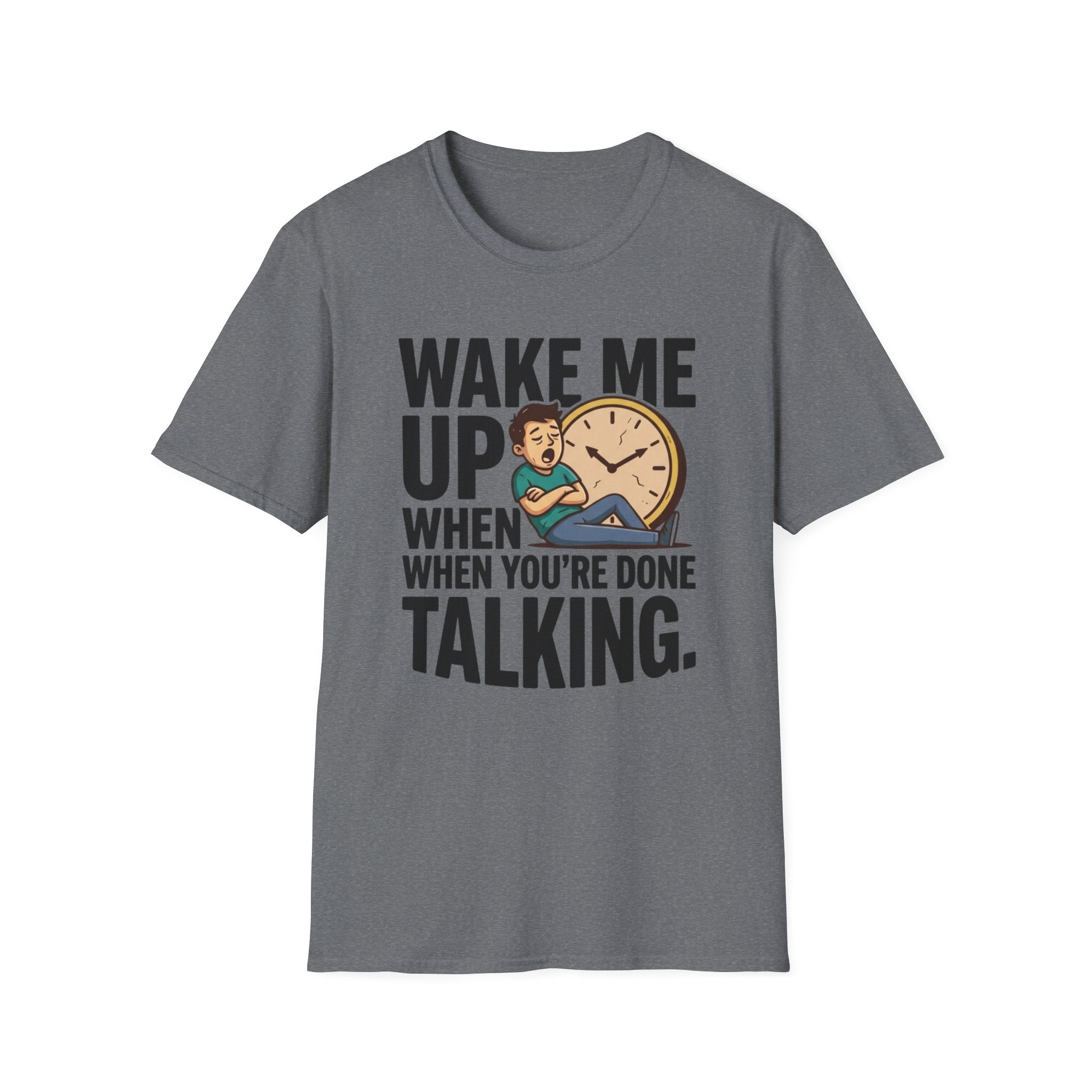 When You're Done Talking Animated T-Shirt