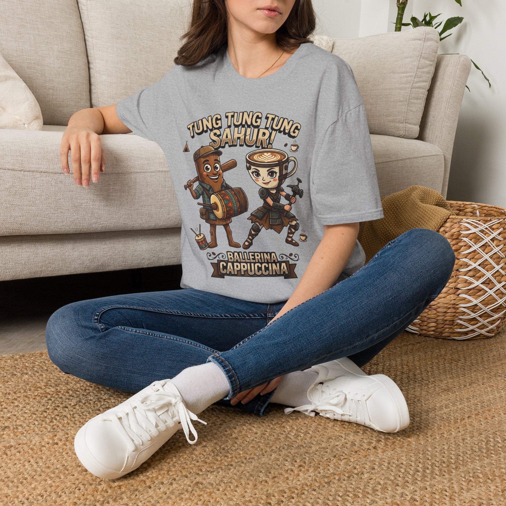 Tung Tung & Cappuccina T-Shirt