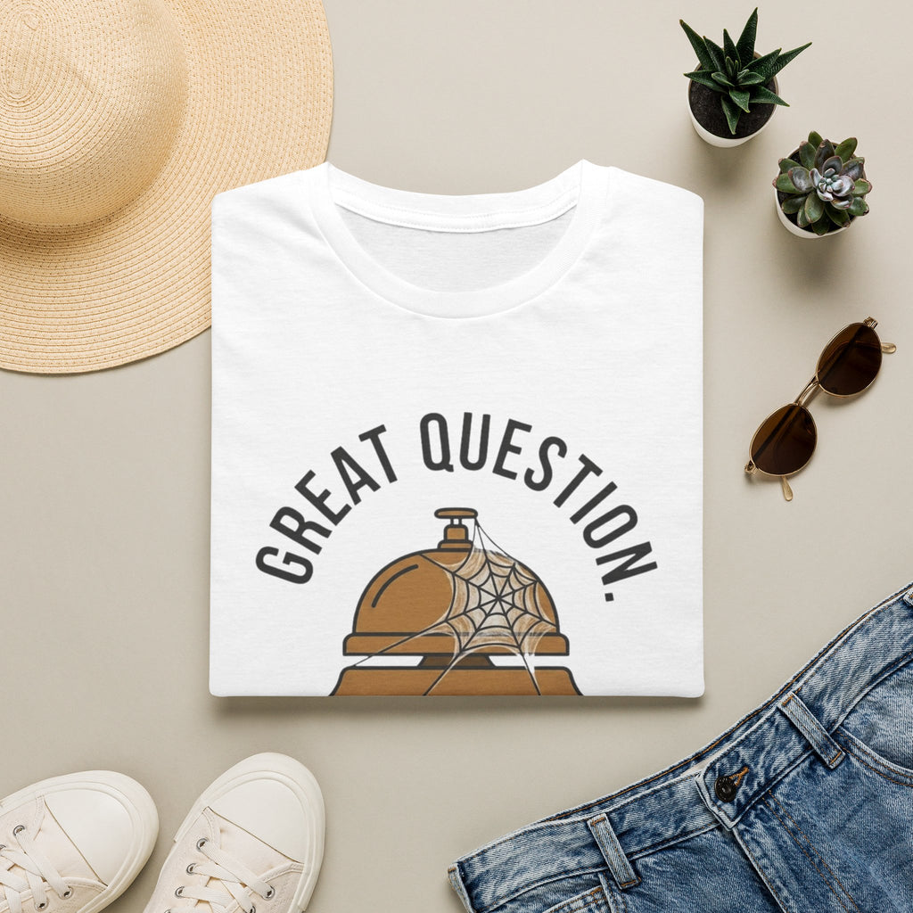 Great Question, Wrong Guy Bell T-Shirt