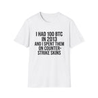 Counter Strike Bitcoin T-Shirt