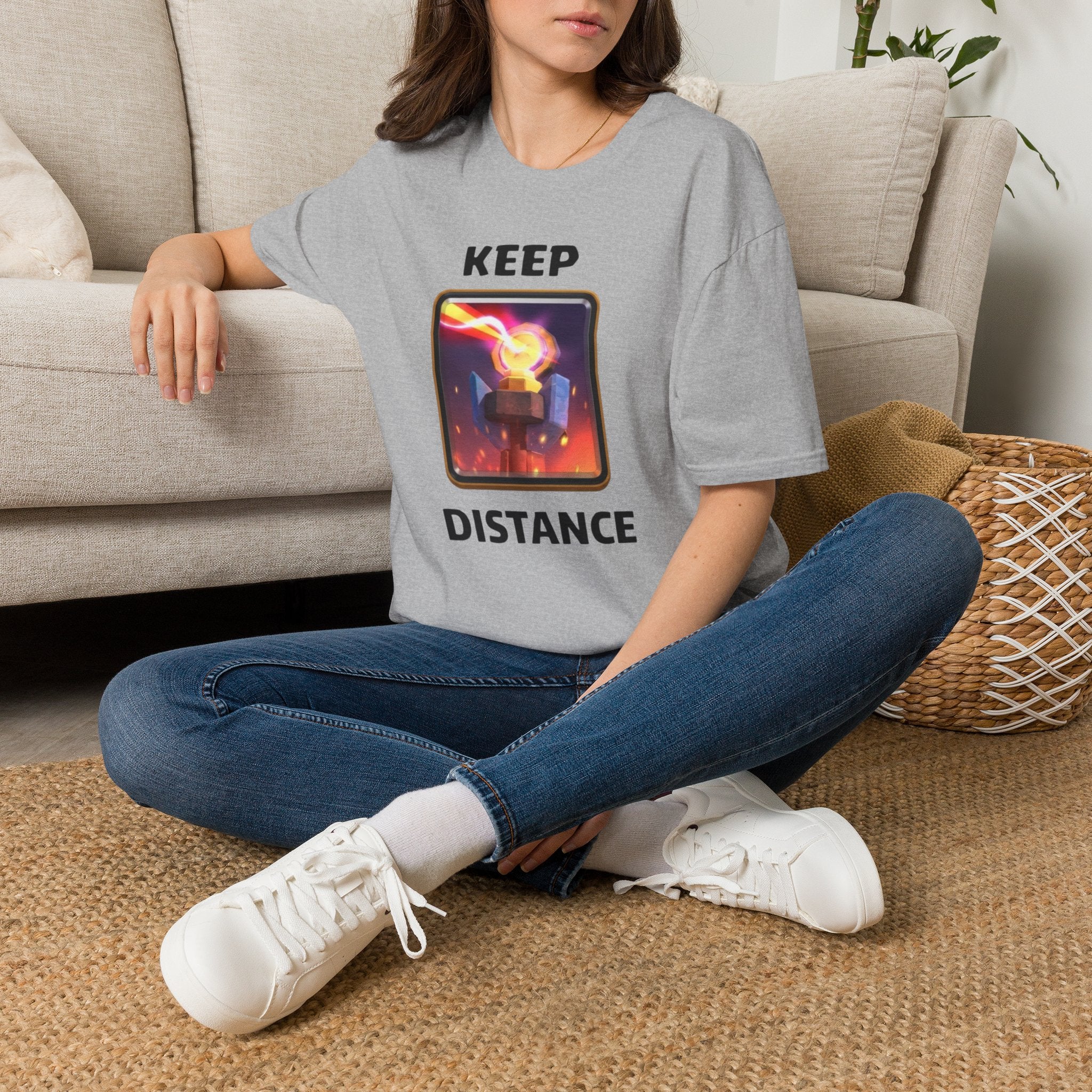 Keep Distance Inferno Tower T-Shirt