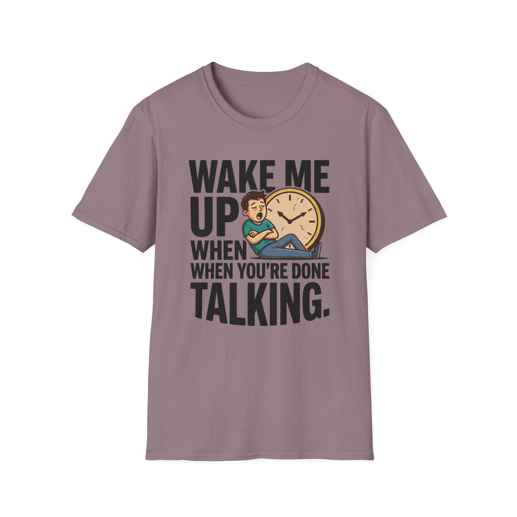 When You're Done Talking Animated T-Shirt