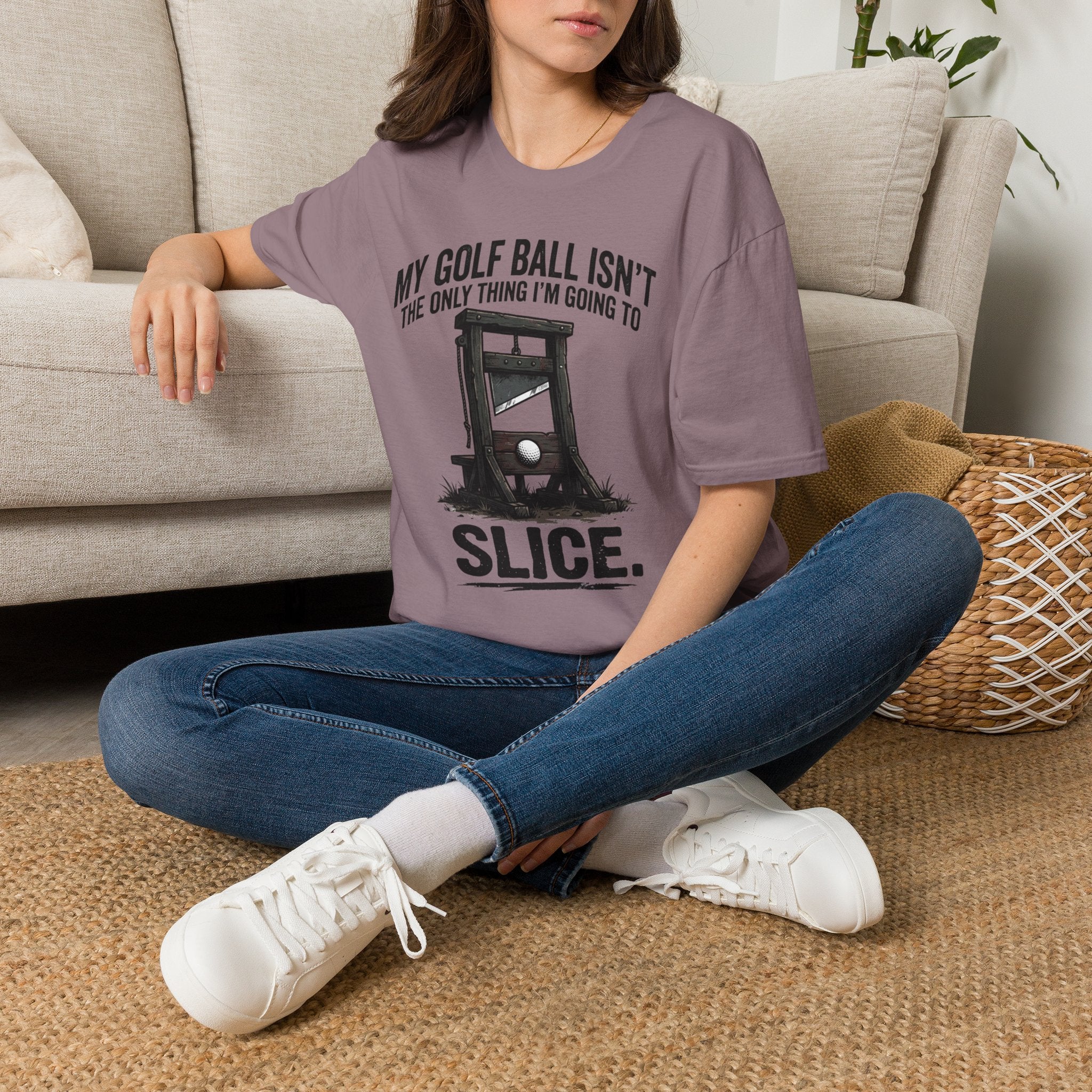 Golf Slice Guillotine T-Shirt
