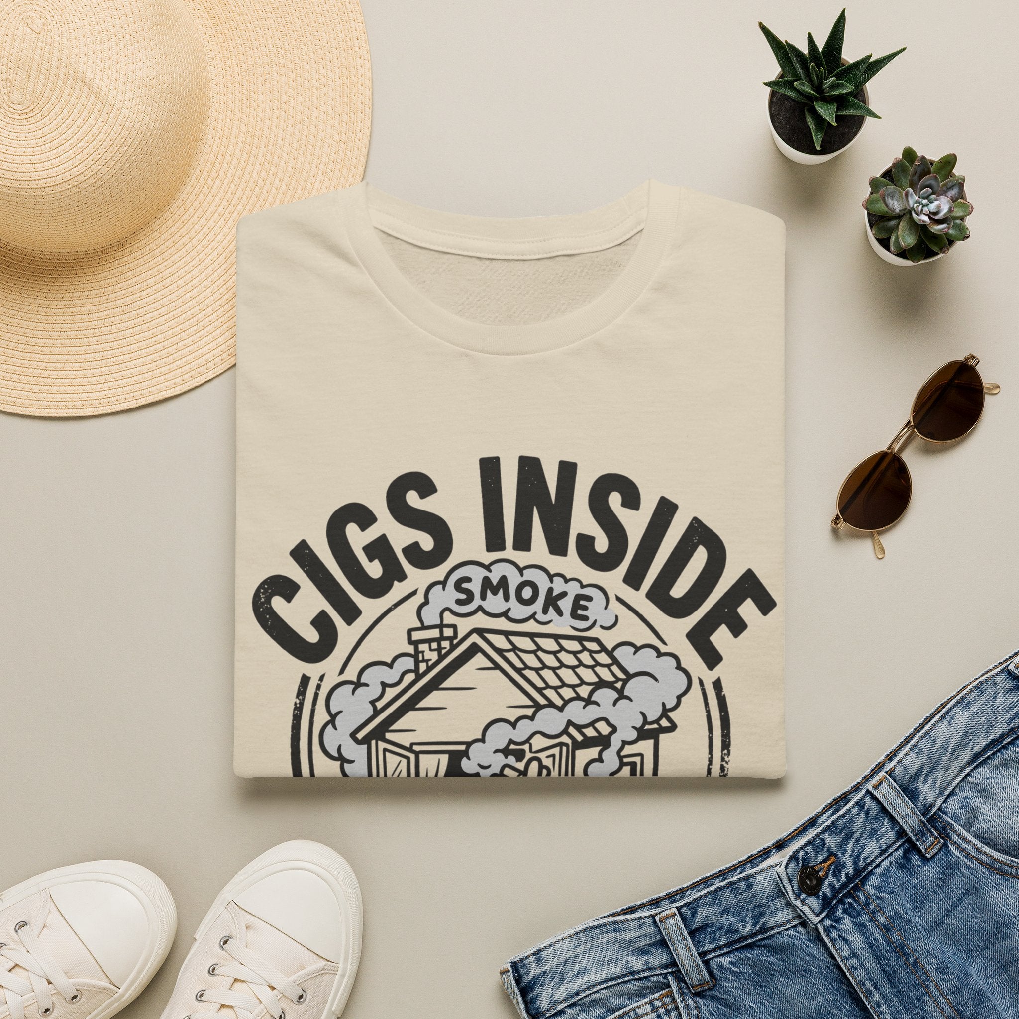 Cigs Inside Always T-Shirt
