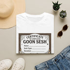 Goon Sesh Certificate T-Shirt