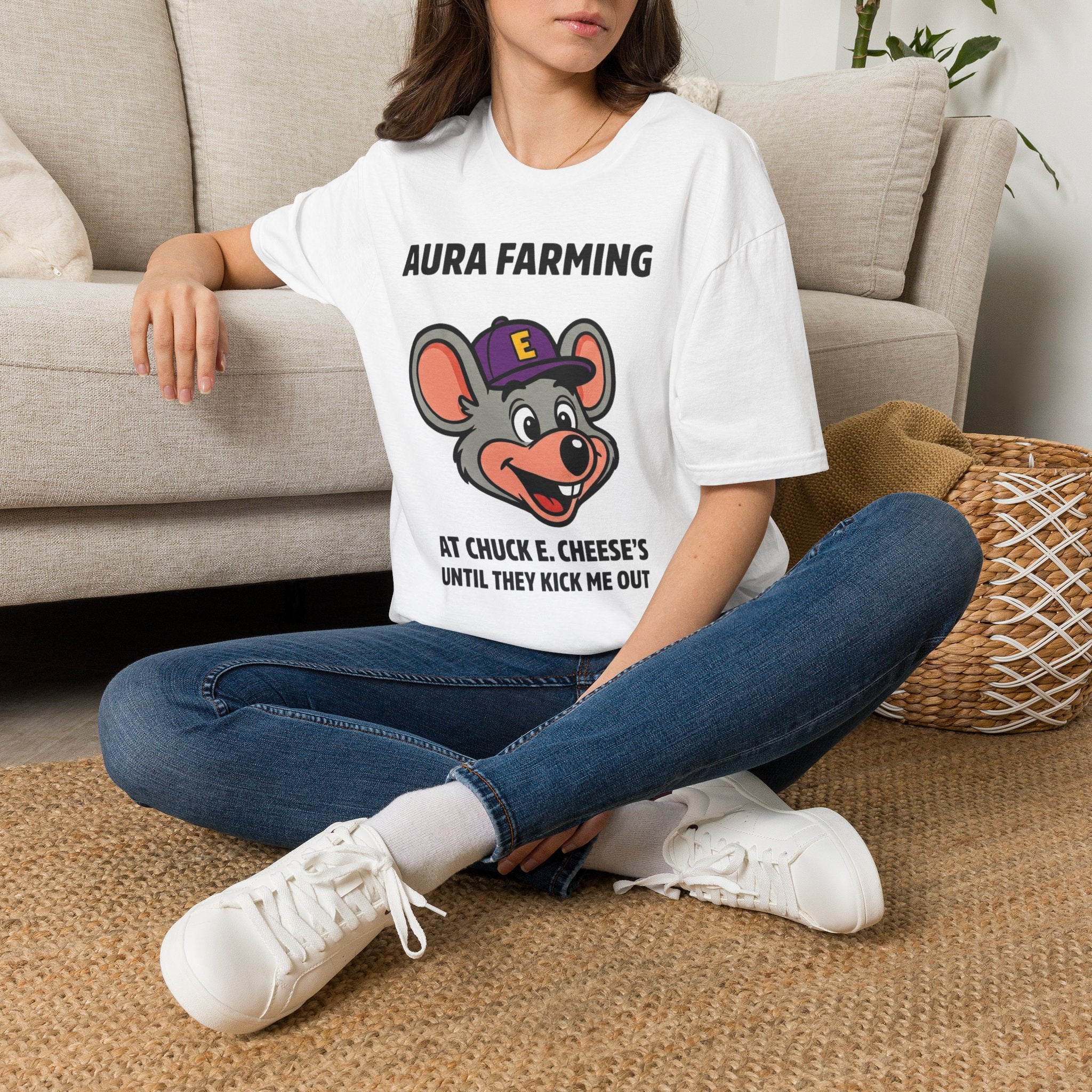 Aura Chuck E Cheese T-Shirt
