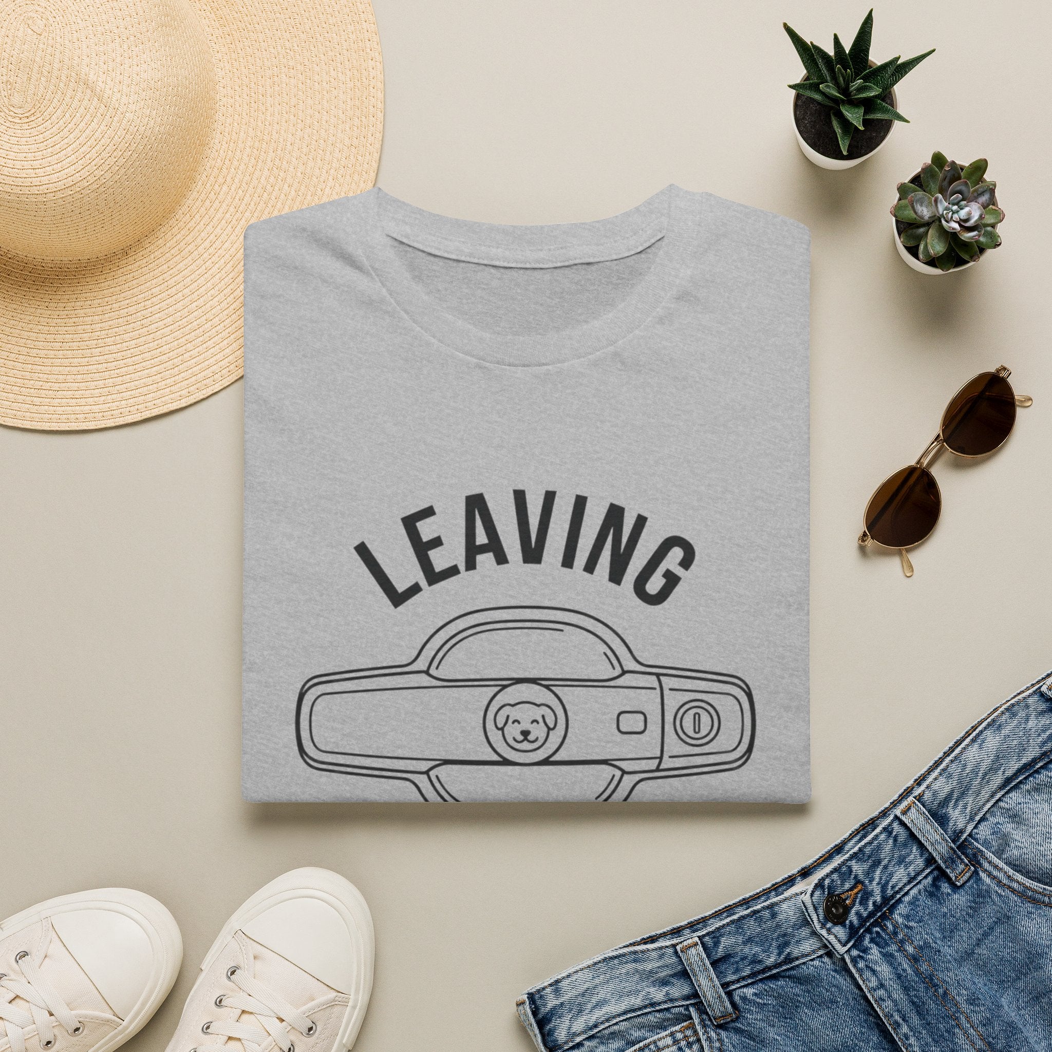 Dog Leaving T-Shirt