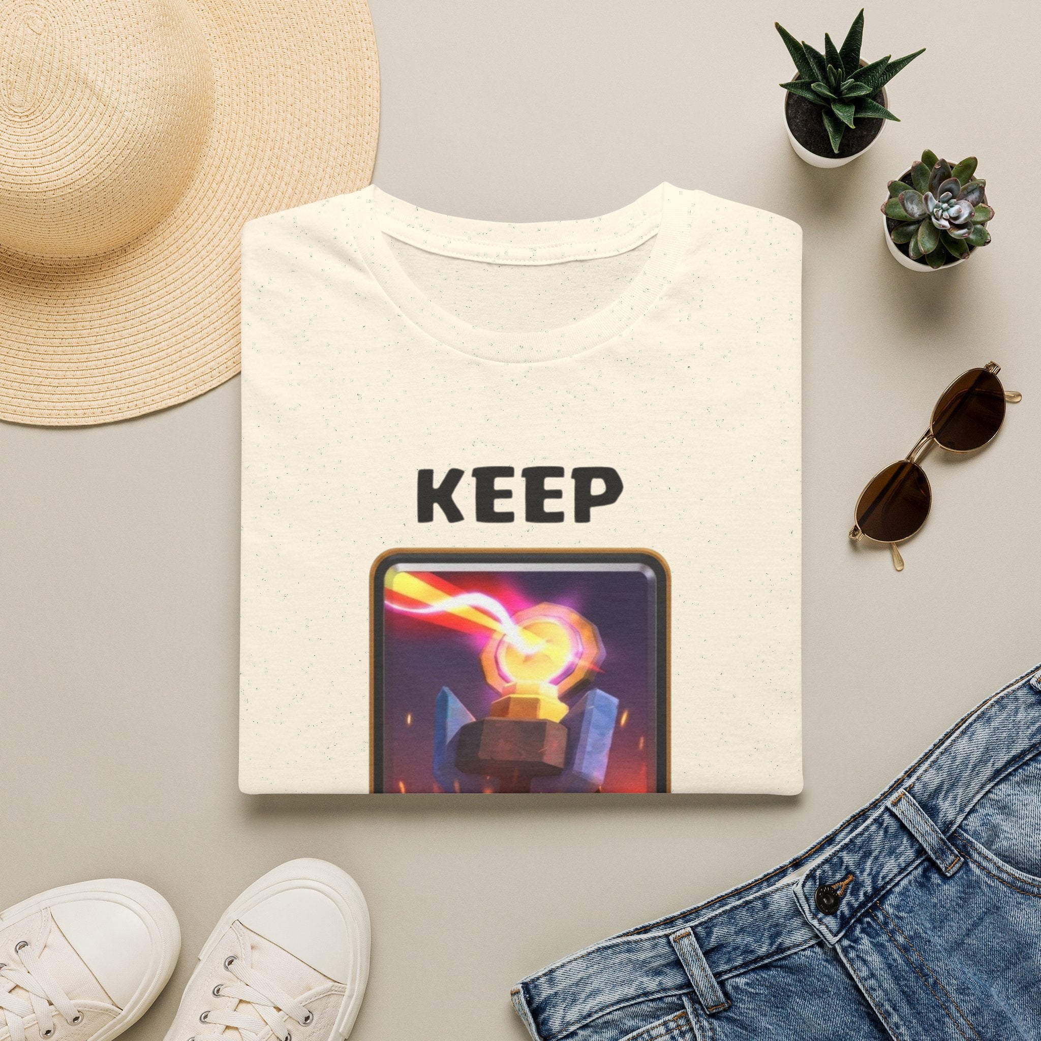 Keep Distance Inferno Tower T-Shirt
