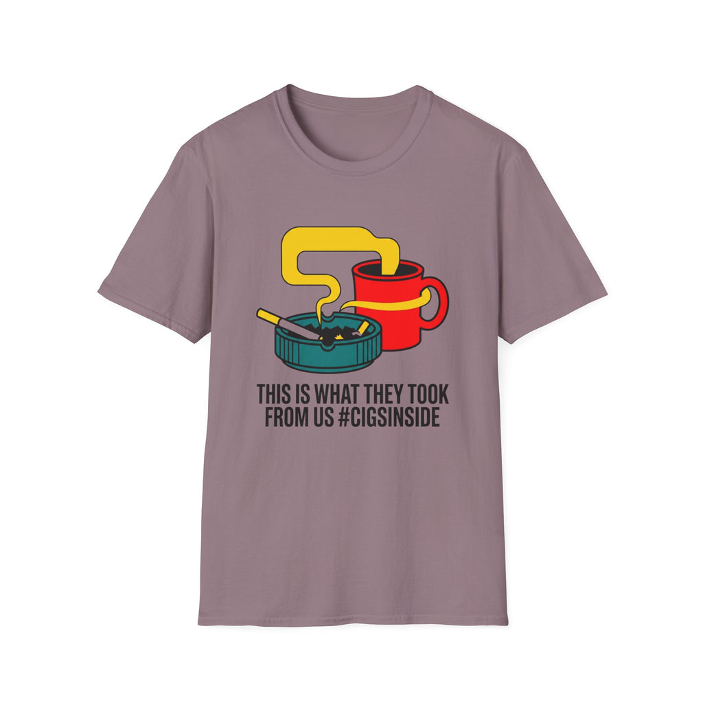 Cigs Inside Coffee T-Shirt