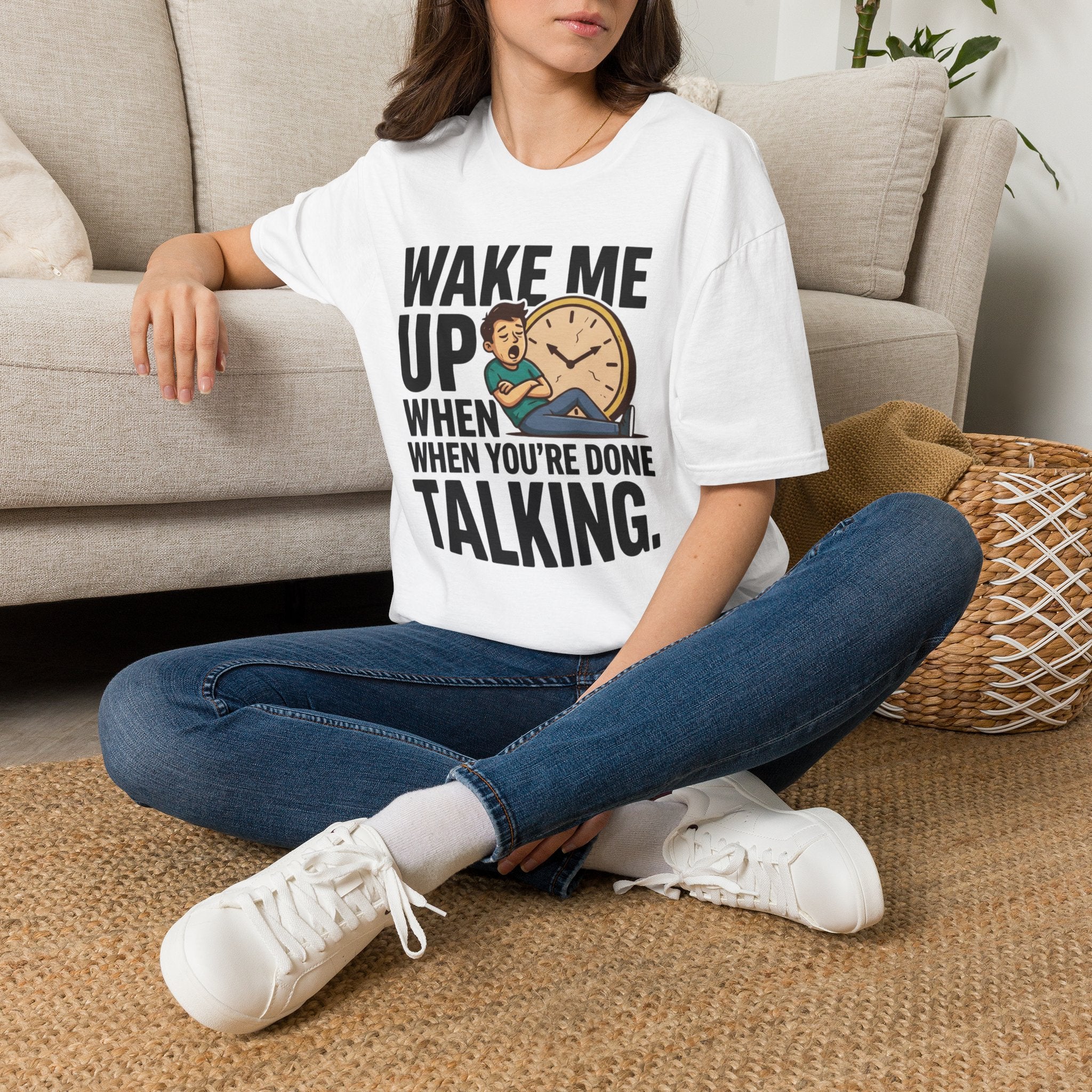 When You're Done Talking Animated T-Shirt