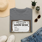 Goon Sesh Certificate T-Shirt