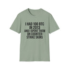 Counter Strike Bitcoin T-Shirt