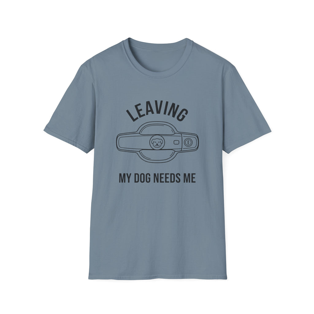 Dog Leaving T-Shirt