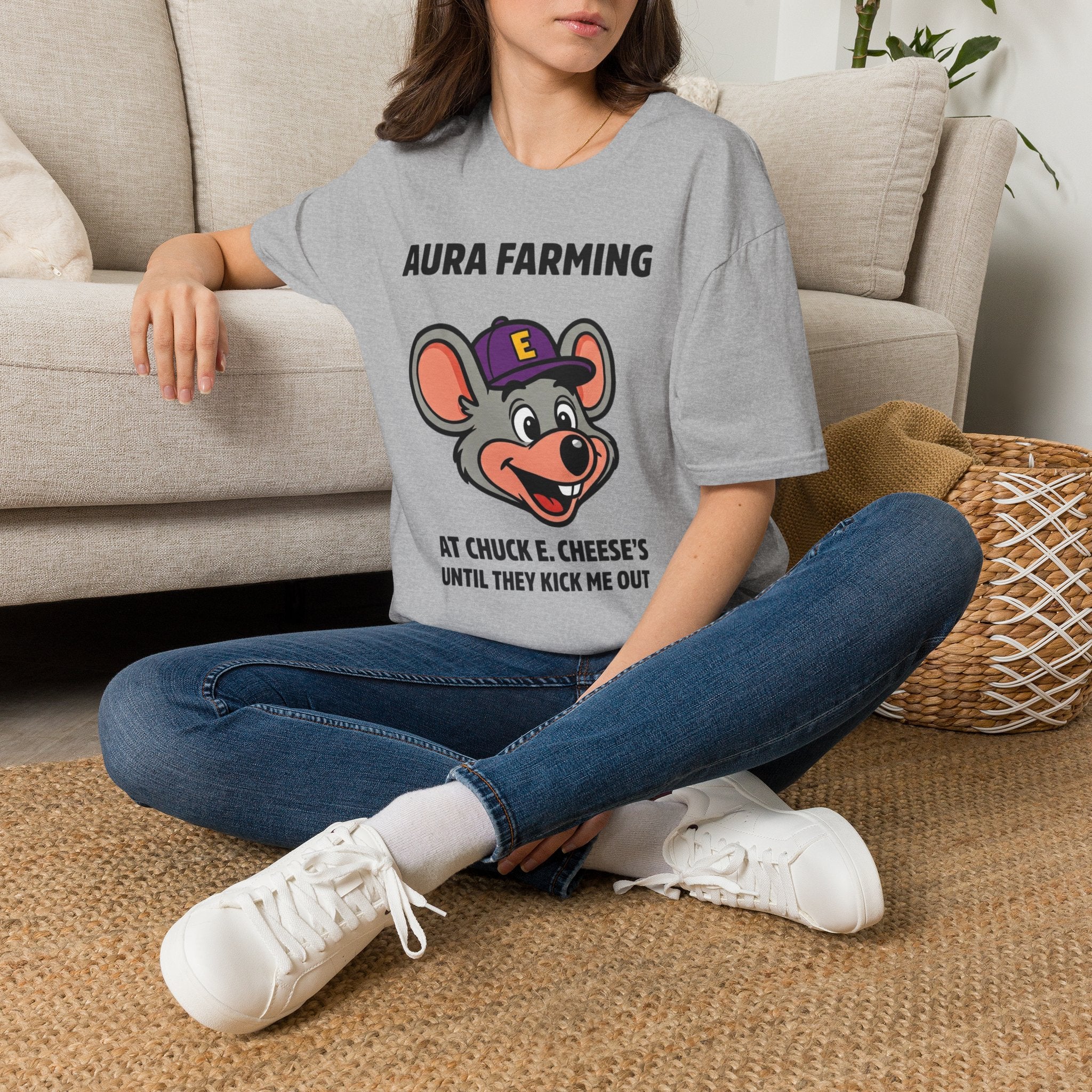 Aura Chuck E Cheese T-Shirt