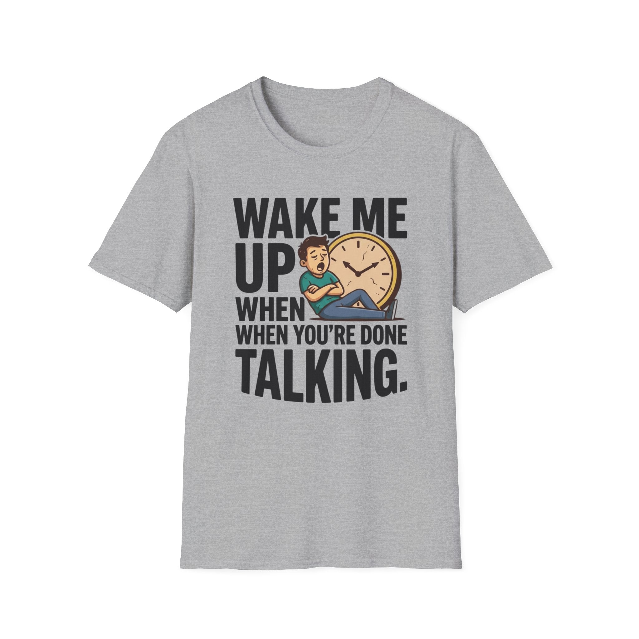 When You're Done Talking Animated T-Shirt