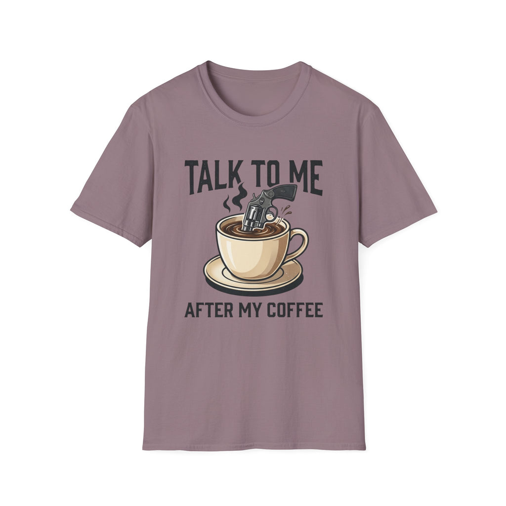 After My Coffee Gun T-Shirt