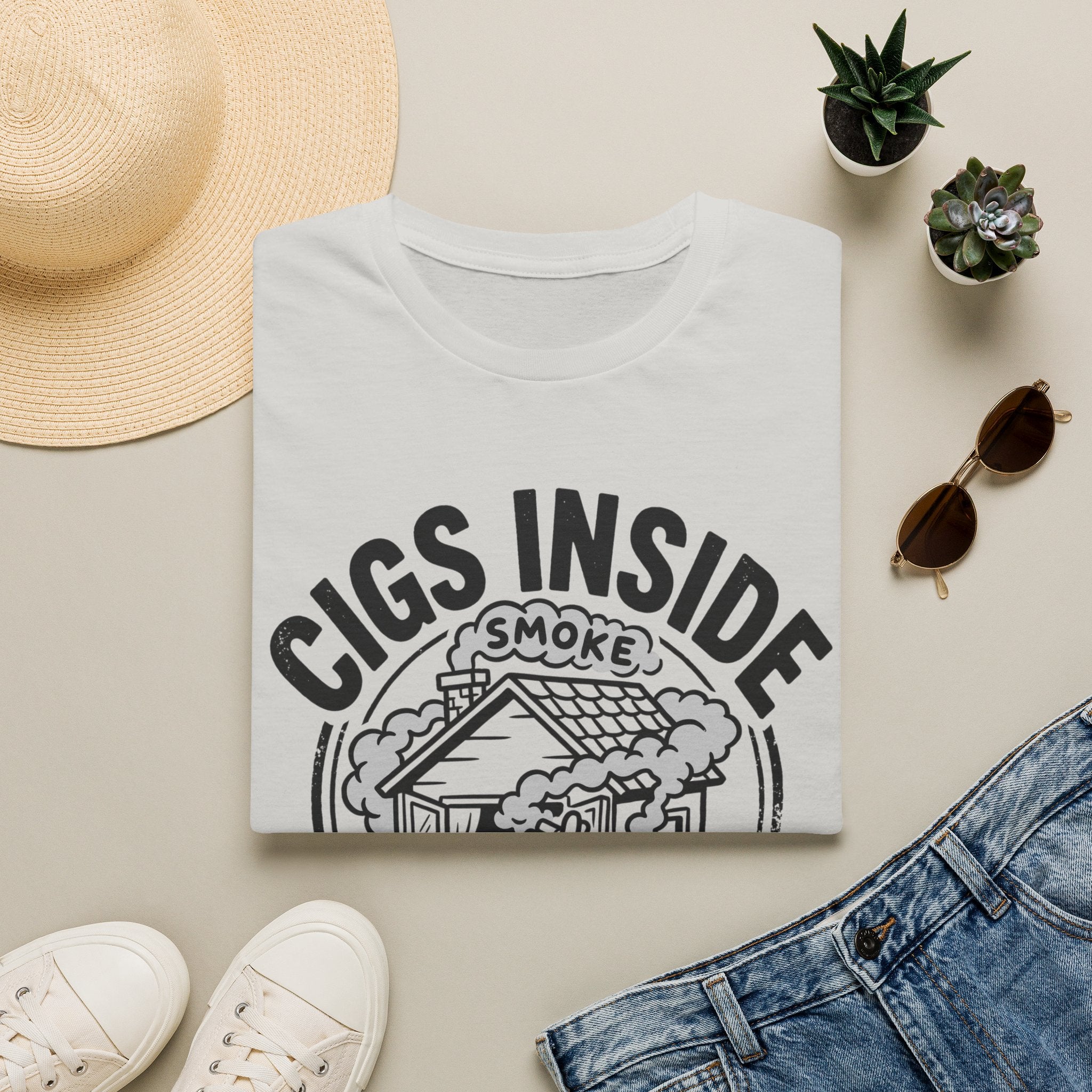 Cigs Inside Always T-Shirt