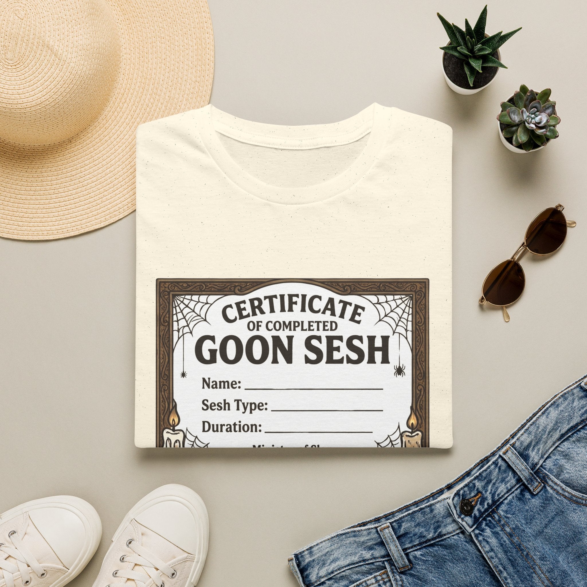 Goon Sesh Certificate T-Shirt