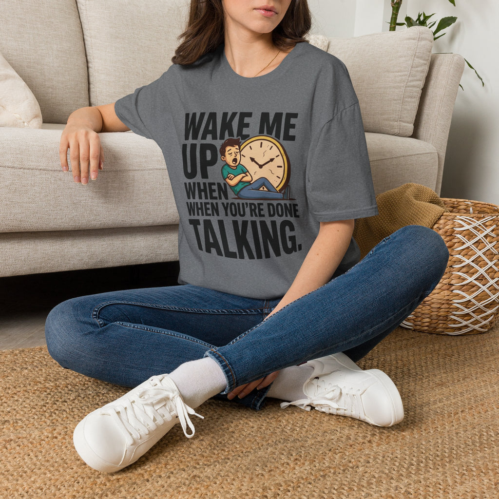 When You're Done Talking Animated T-Shirt