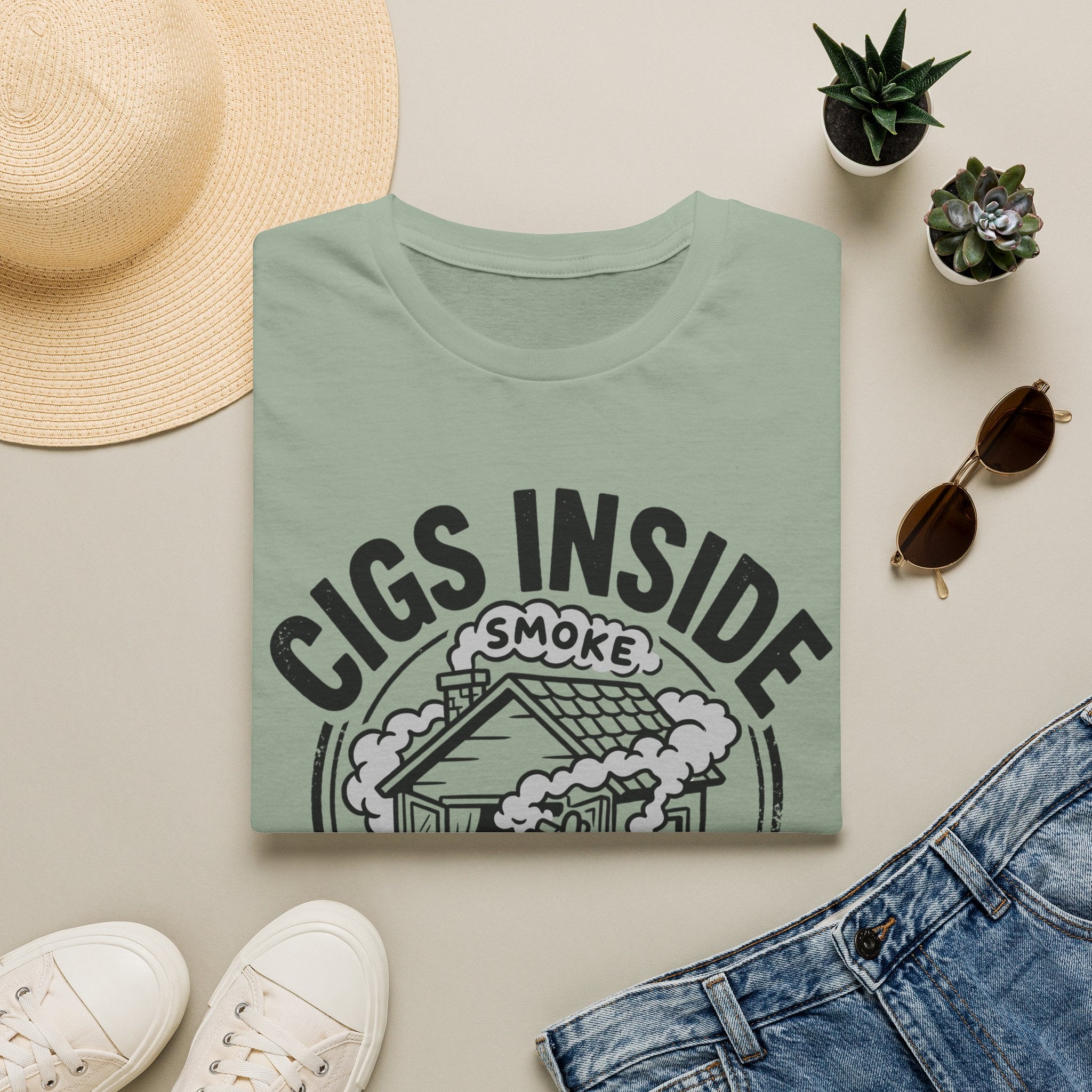 Cigs Inside Always T-Shirt