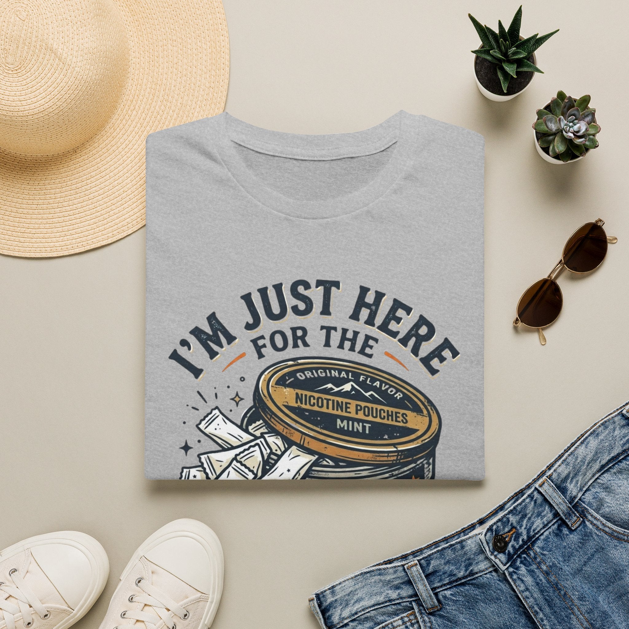 Here for the Pouch T-Shirt