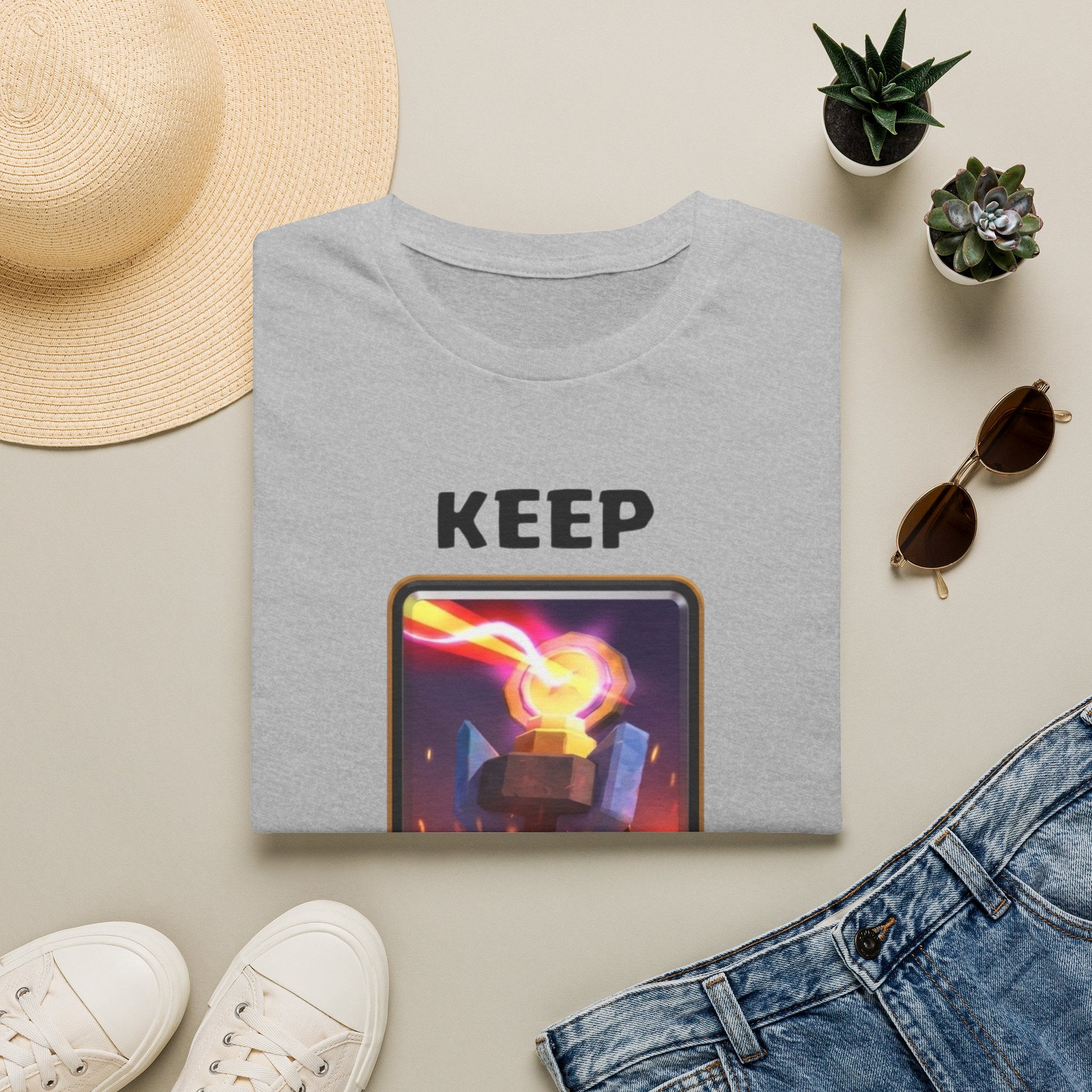 Keep Distance Inferno Tower T-Shirt