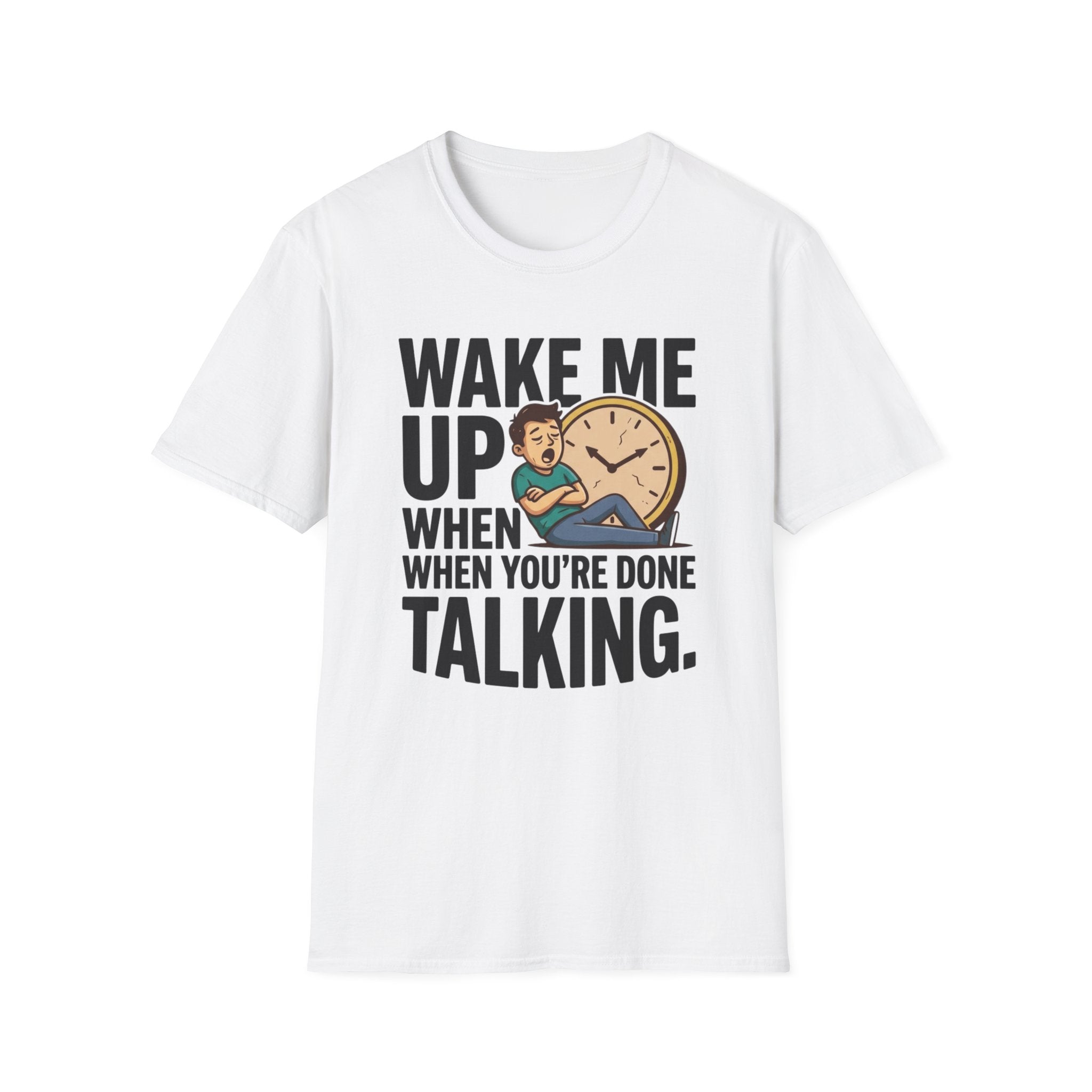 When You're Done Talking Animated T-Shirt