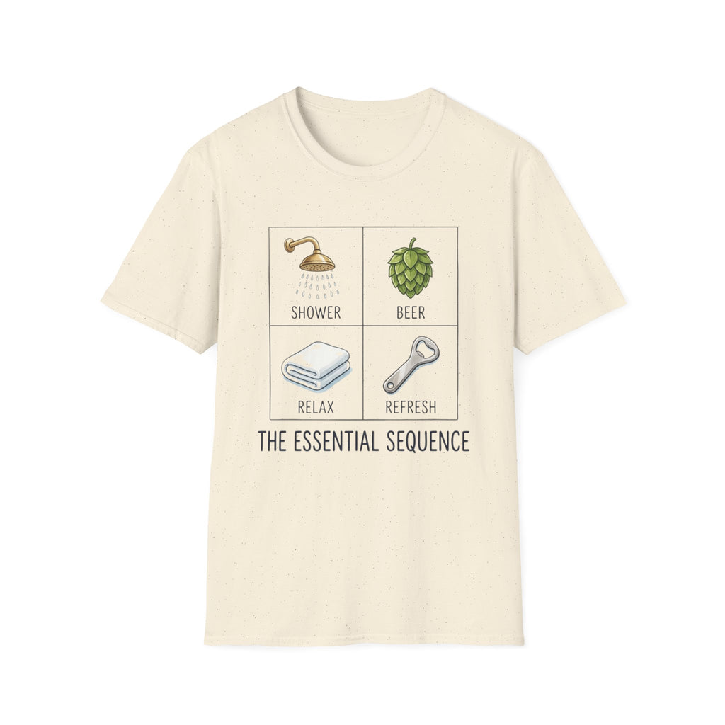 Essential Sequence Shower Beer T-Shirt
