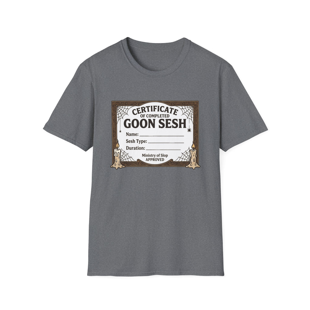 Goon Sesh Certificate T-Shirt