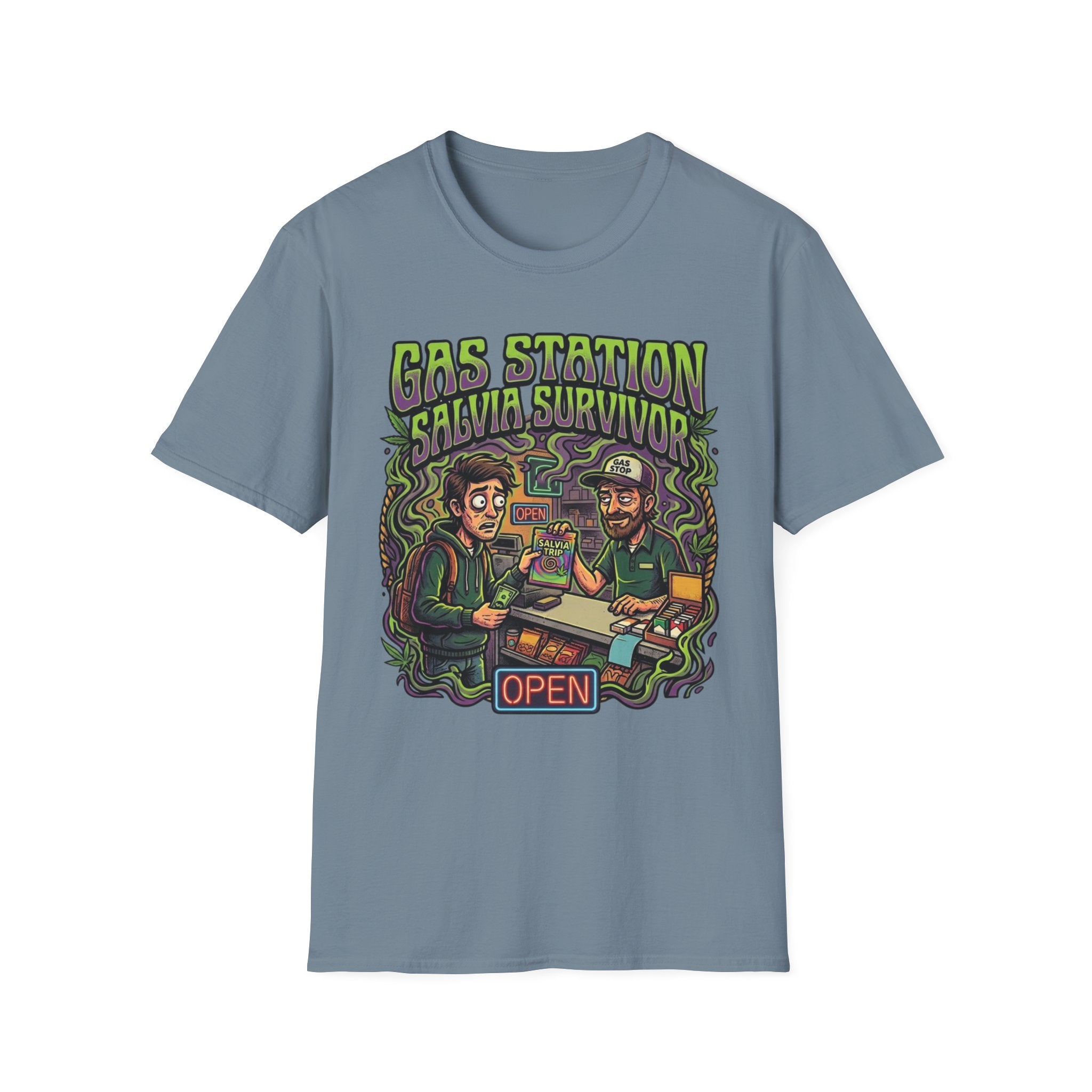 Gas Station Salvia T-Shirt
