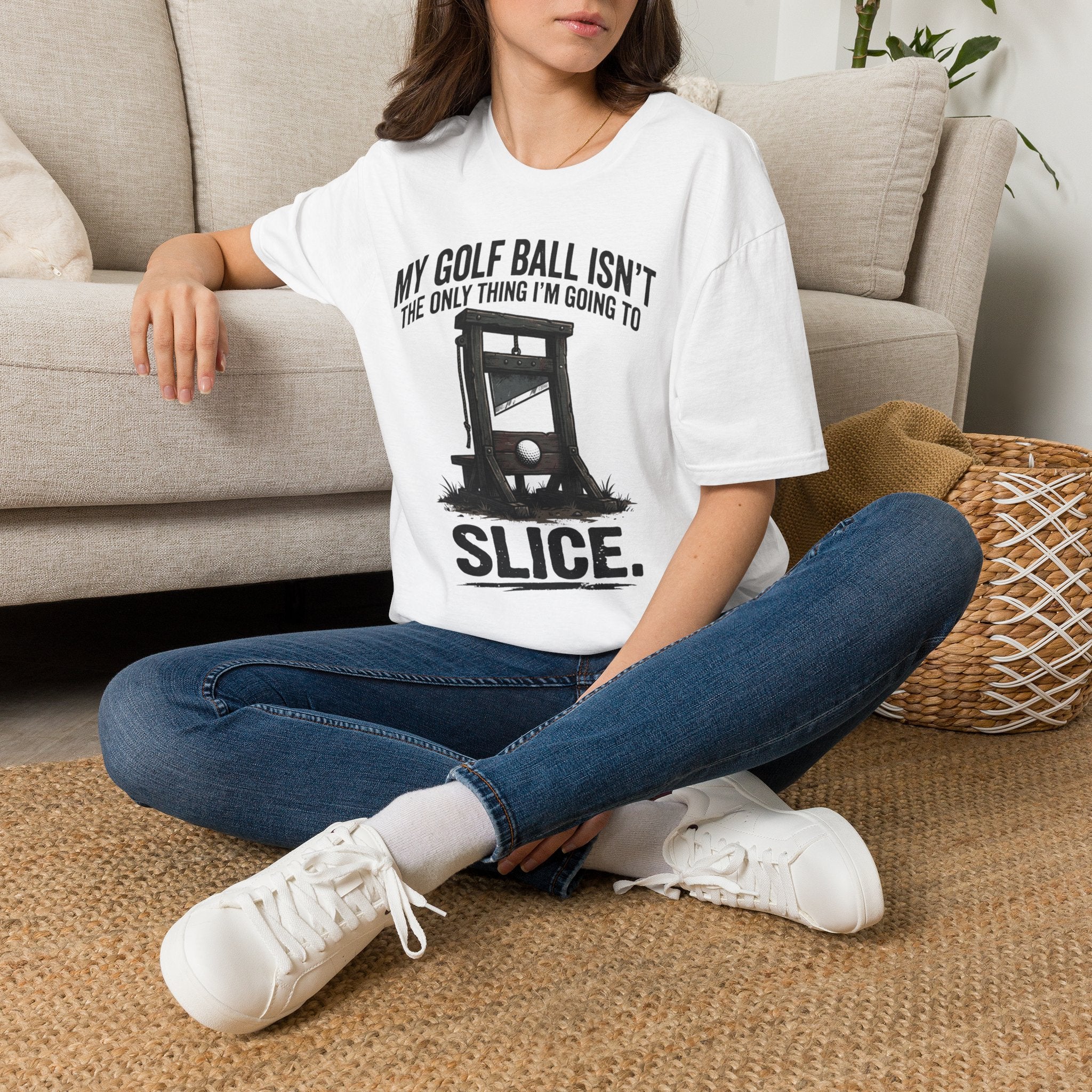 Golf Slice Guillotine T-Shirt