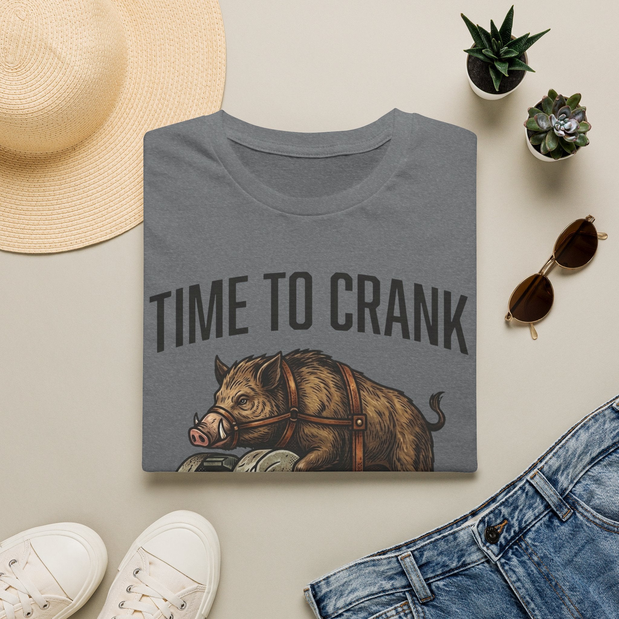 Time To Crank Hog T-Shirt