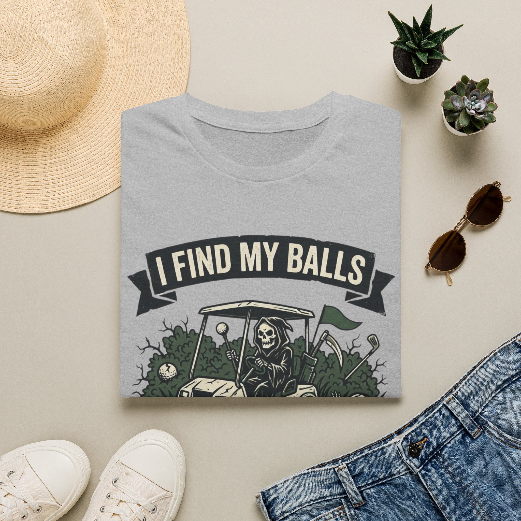 Find My Balls Rough T-Shirt