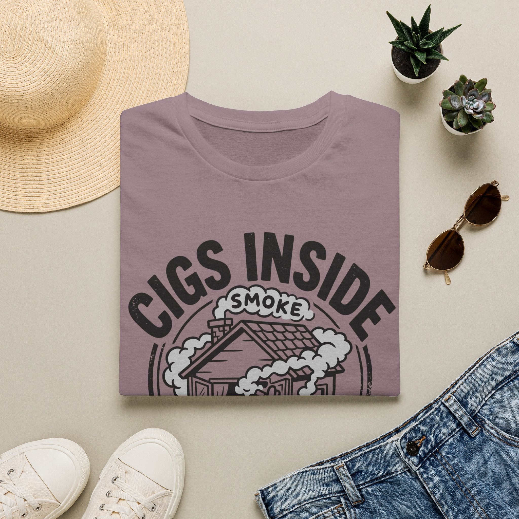 Cigs Inside Always T-Shirt