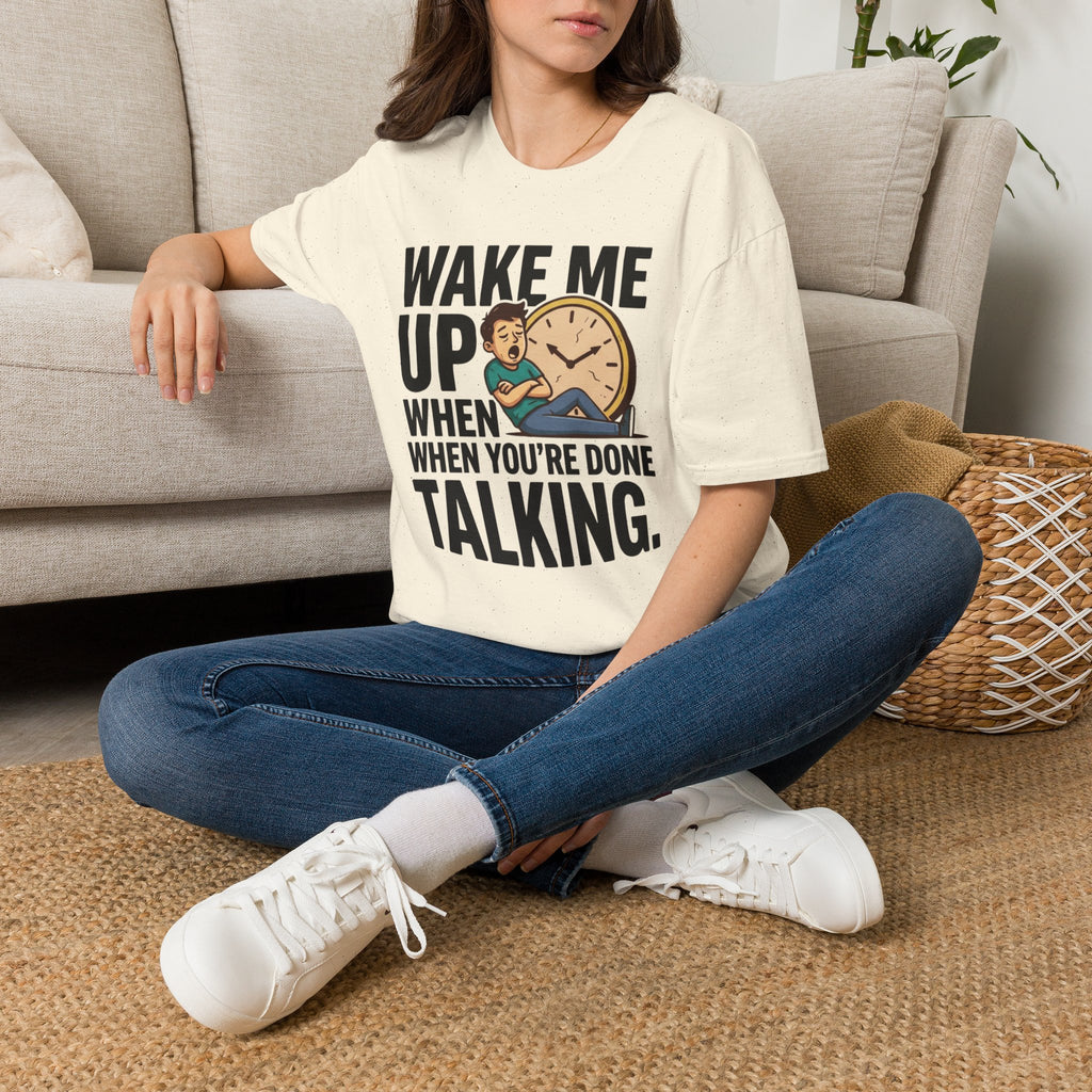 When You're Done Talking Animated T-Shirt