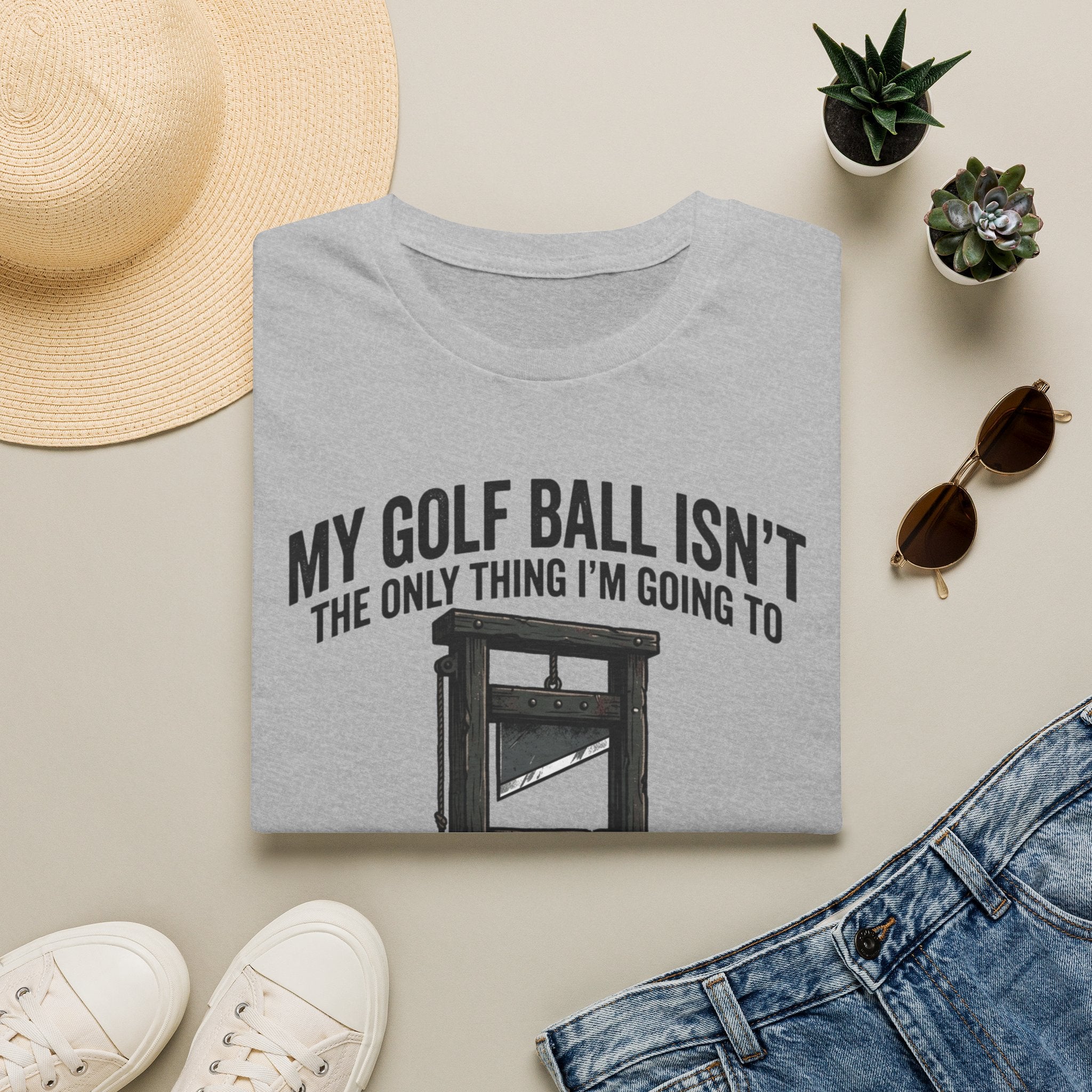 Golf Slice Guillotine T-Shirt