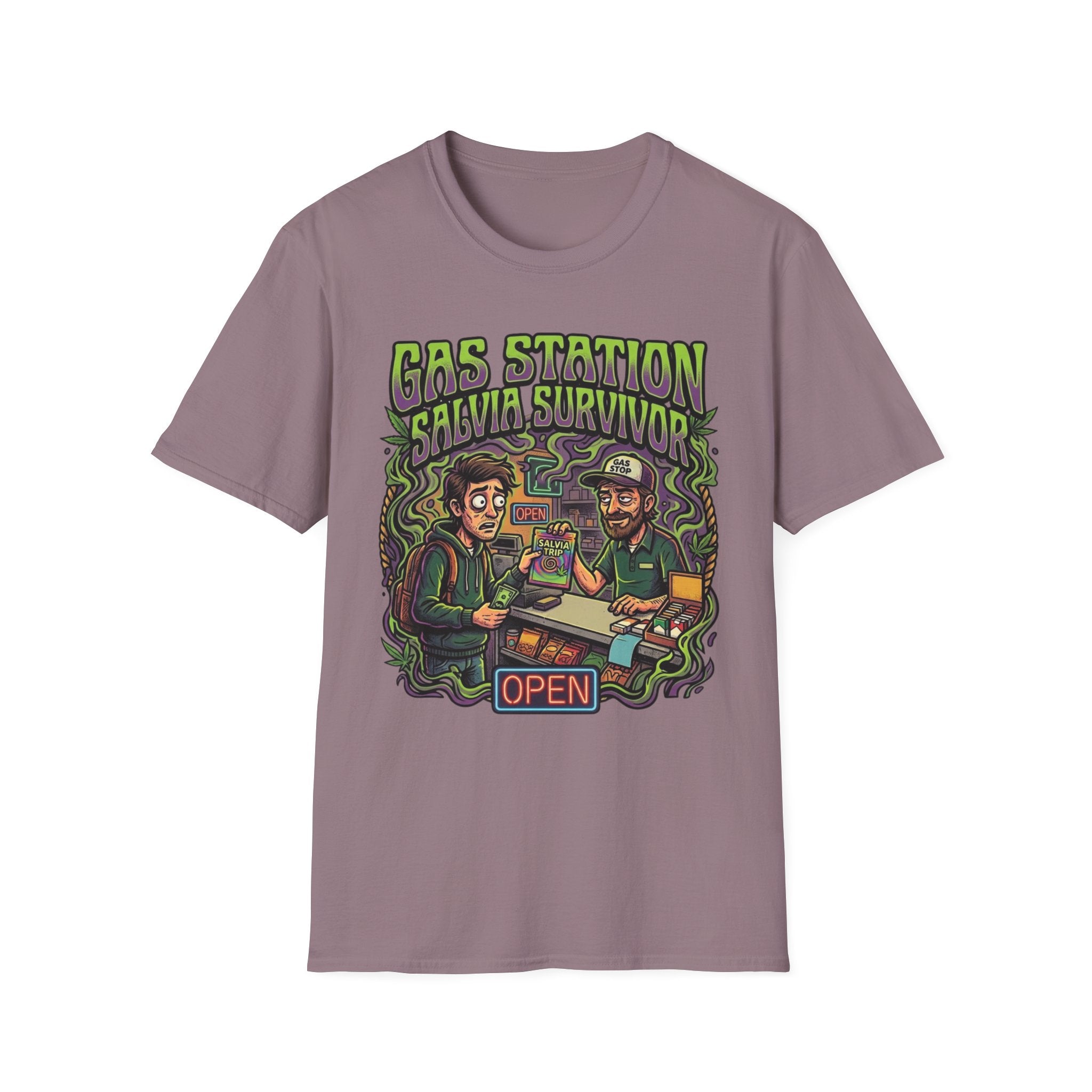 Gas Station Salvia T-Shirt